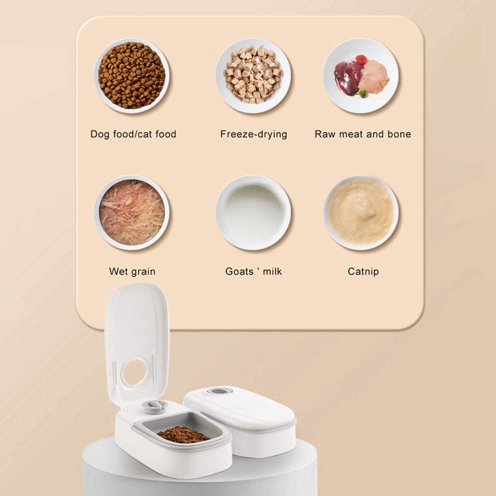 Automatic Pet Feeder Smart Food Dispenser for Cats Dogs Timer Auto Dog Cat Pet Feeding Pets Supplies
